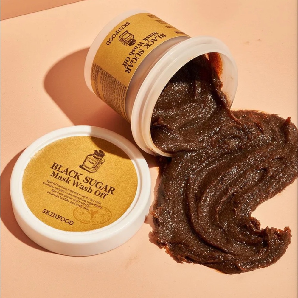 BRAND NEW SKINFOOD Black Sugar Mask Wash Off